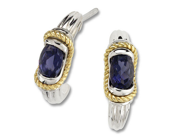 Iolite Earrings