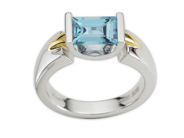 Aquamarine Ring