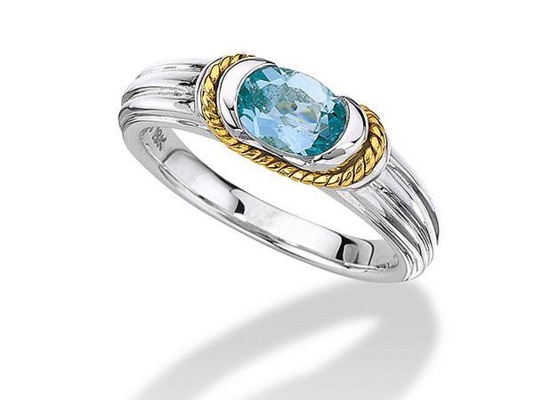 Aquamarine Ring