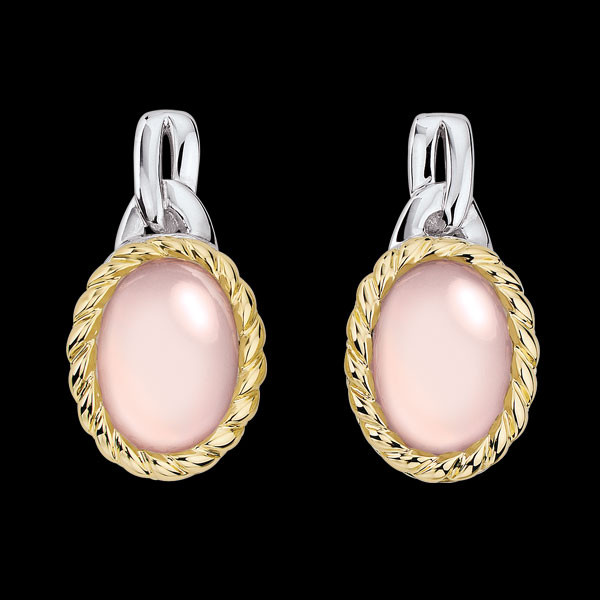 Rose Quartz Earrings