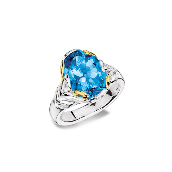Blue Topaz Ring
