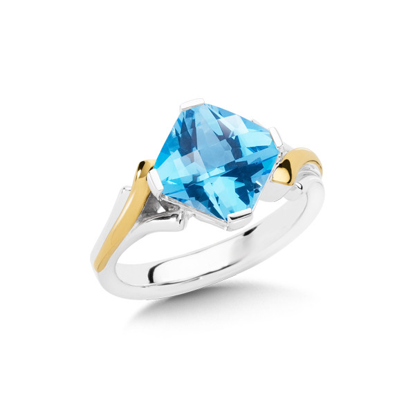 Blue Topaz Ring
