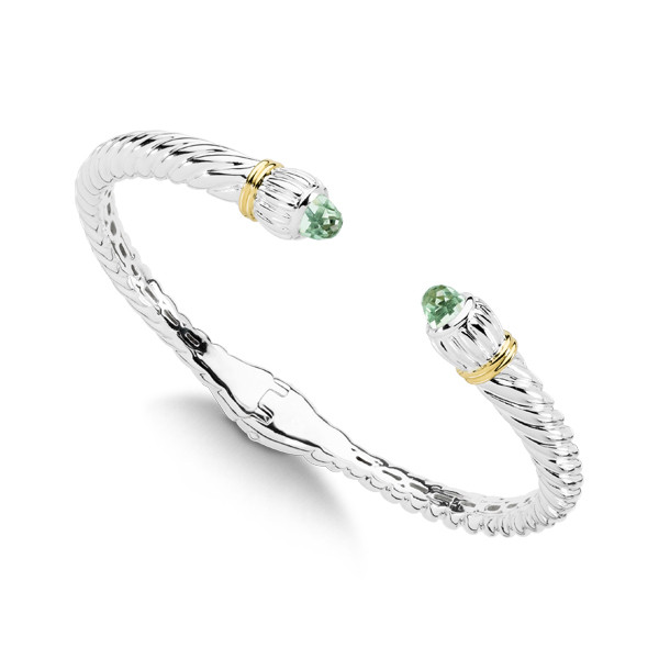 Green Amethyst Bracelet