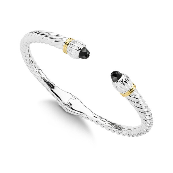 Onyx Bangle Bracelet