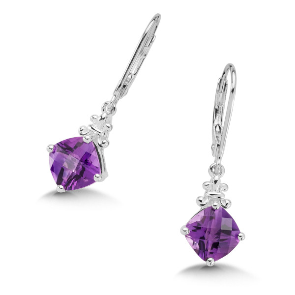 amethyst earrings