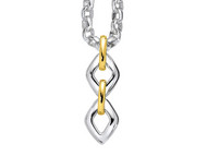 Sterling & 18K Pendant