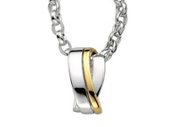 Sterling & 18K Pendant