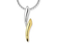 Sterling & 18K Pendant