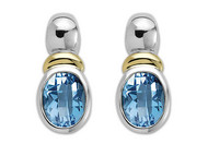 Blue Topaz Earrings