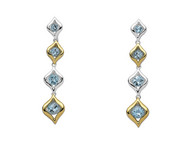 Aqua Earrings