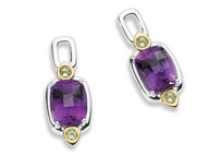 Amethyst & Peridot Earrings