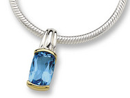 Blue Topaz Pendant