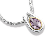Lavender Amethyst Pendant
