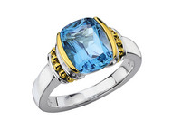 Blue Topaz Ring