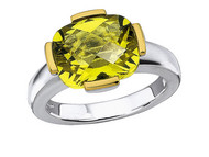 Lemon Citrine Ring