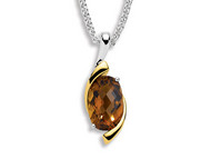 Honey Citrine Pendant