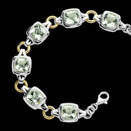 Green Amethyst Bracelet
