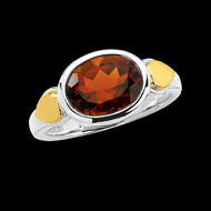 Madeira Citrine Ring