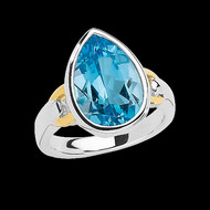Blue Topaz Ring
