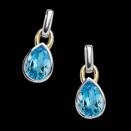 Blue Topaz Earrings