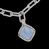 Blue Lace Agate Pendant