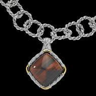 Tiger Eye Pendant Chain Sold Serparately