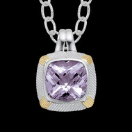Lavender Amethyst Pendant