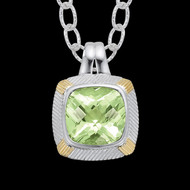 Green Amethyst Pendant