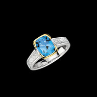 Blue Topaz Ring
