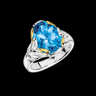 Blue Topaz Ring