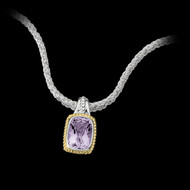 Lavender Amethyst Pendant