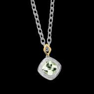Green Amethyst Pendant