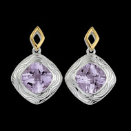Lavender Amethyst Earrings