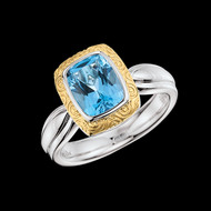 Blue Topaz Ring