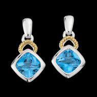 Blue Topaz Earrings