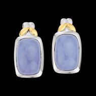 Blue Chalcedony Earrings