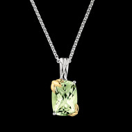 Green Amethyst Pendant