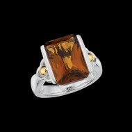 Honey Citrine Ring