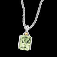 Green Amethyst Pendant