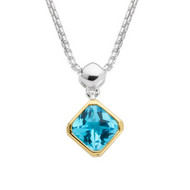 Blue Topaz Pendant
