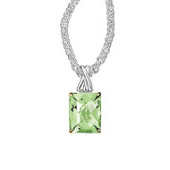 Green Amethyst Pendant