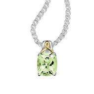 Green Amethyst Pendant