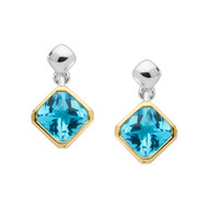Blue Topaz Earrings