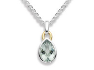 Green Amethyst Pendant