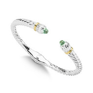 Green Amethyst Bracelet
