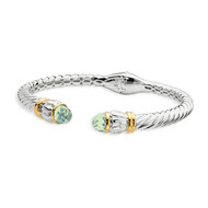 Green Amethyst Bracelet