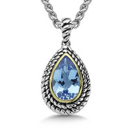 Blue Topaz Pendant