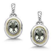 Green Amethyst Earings