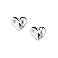 Arabesque Eclipse Heart Earrings