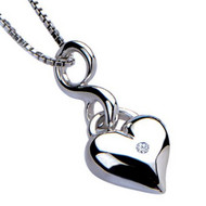 Just Add Love Lovestruck Silver Pendant